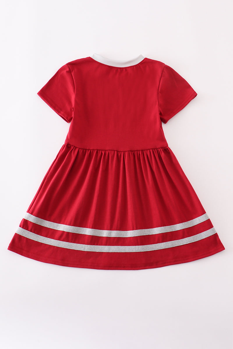 Alabama elephant football applique dress