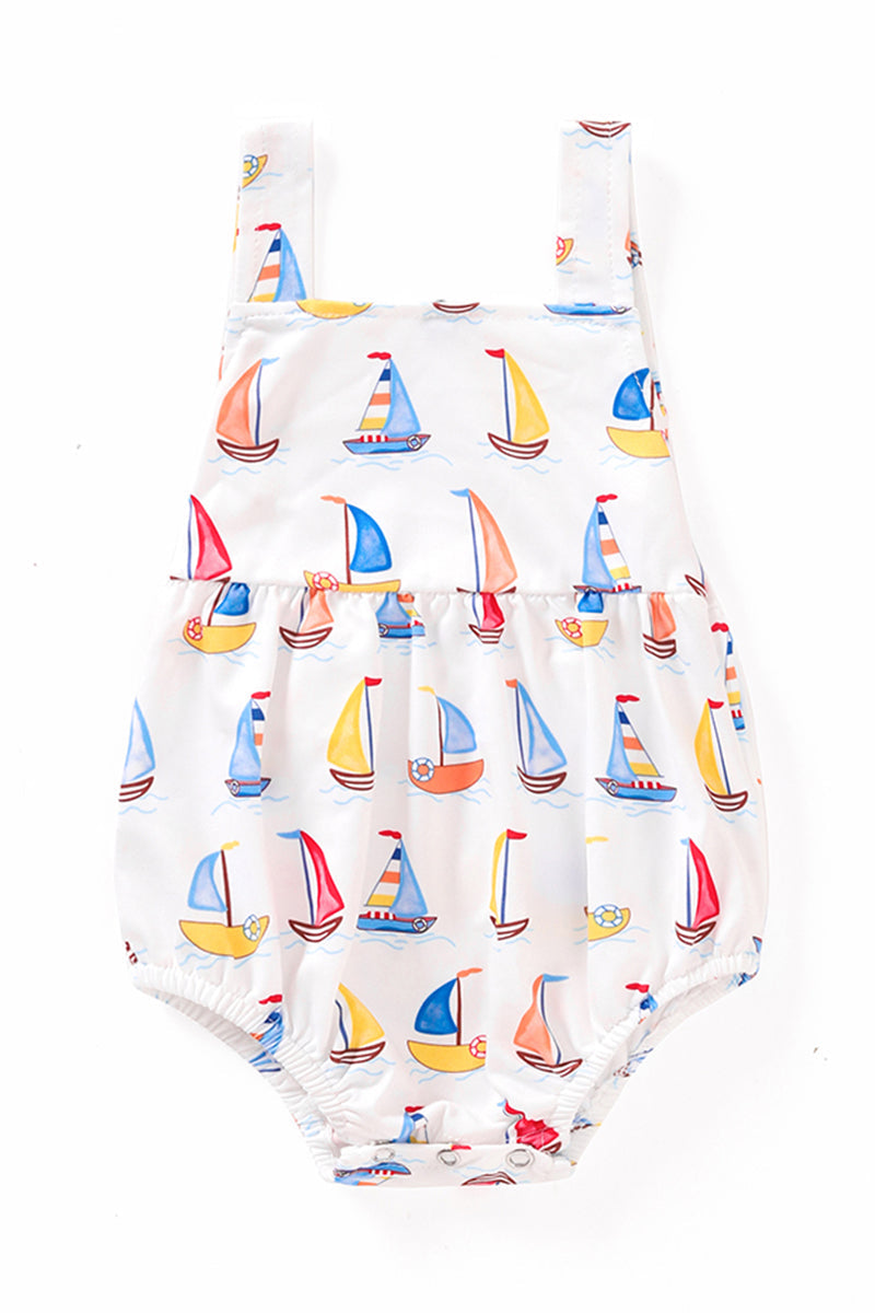 Sailboat strap boy bubble