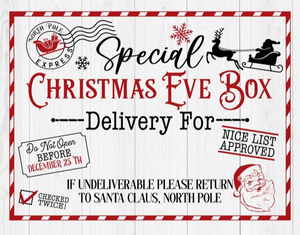 Christmas Eve Boxes